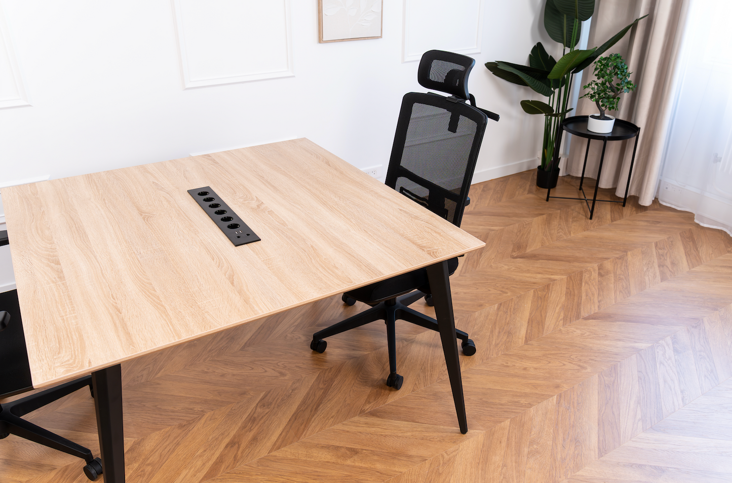Bench 2 places L120xl120 Orex  - Plateau Bois Clair