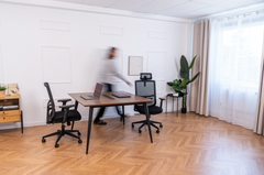 Bench 2 places Orex  - 120 x 120 - Plateau Bois Foncé