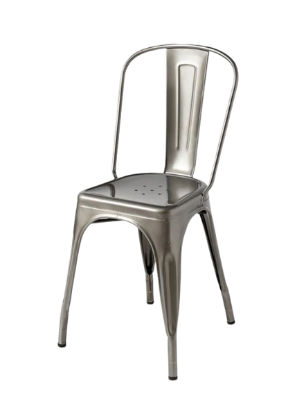 Chaise Tolix Gris Métal