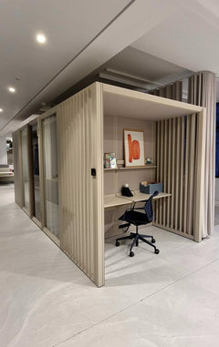 Cabine acoustique Mute Omniroom 4 personnes et solo