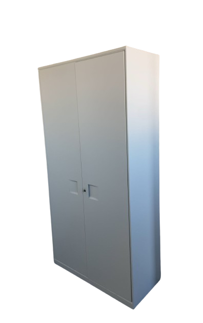 Armoire métallique blanche