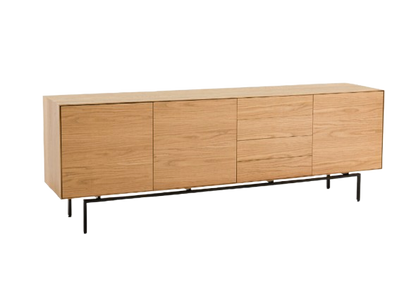 Armoire en bois avec portes battantes