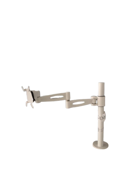 Support de bureau Metalicon Plastique L50xl5xh50 - Blanc