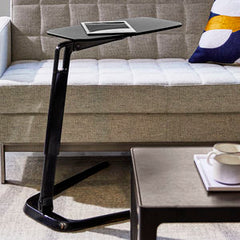 Table basse Ø50xh28 Noir