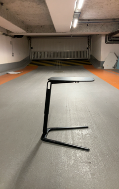 Table basse Ø50xh28 Noir