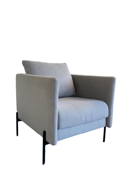 Fauteuil L60xl65xh72 Gris