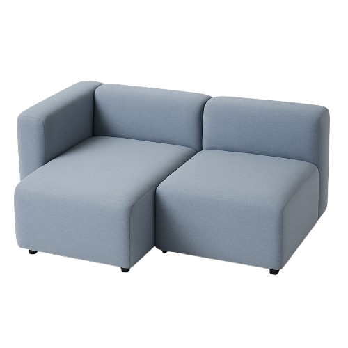 Canapé L170xl120xh70 Bleu