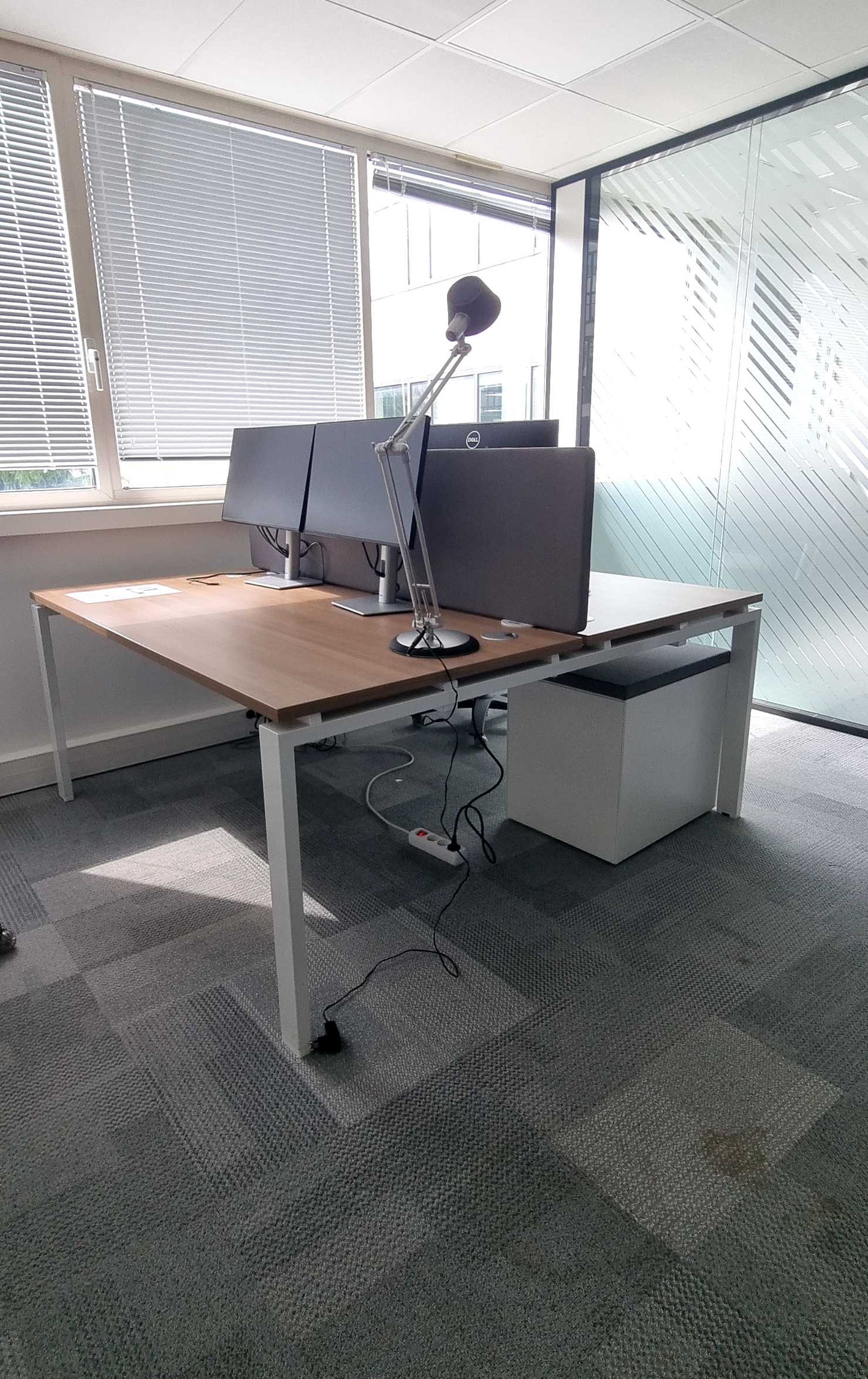Bureau Multiposte L160xl80xh75 - Deux Postes