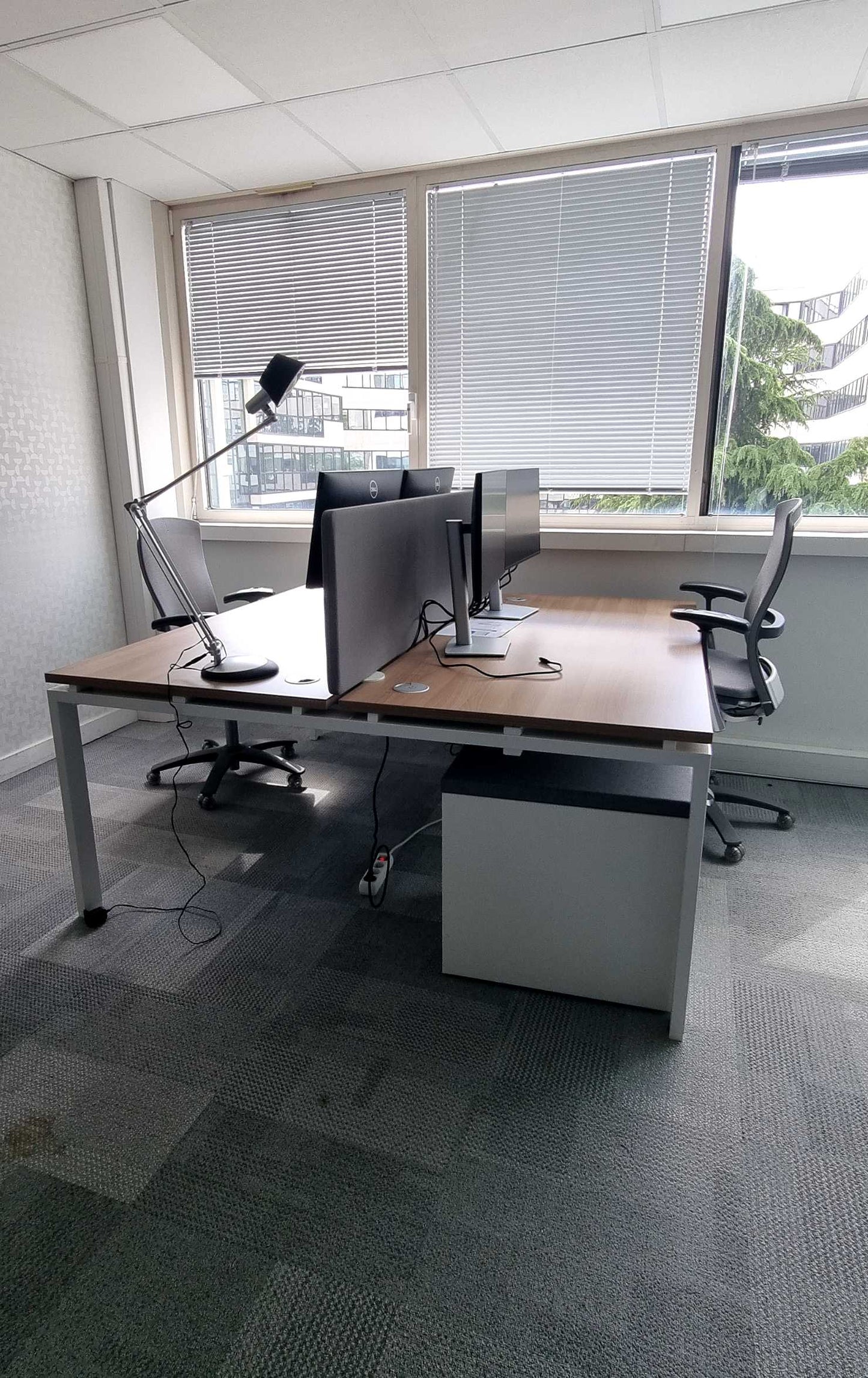 Bureau Multiposte L160xl80xh75 - Deux Postes