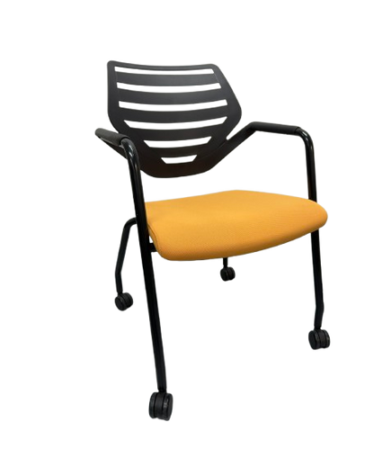 Chaise Konig + Neurath avec Accoudoirs
