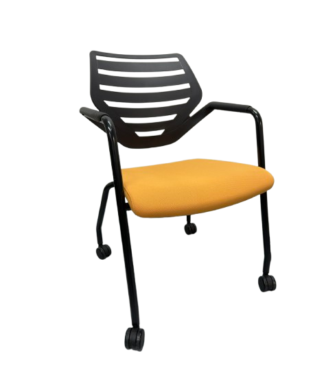 Chaise Konig + Neurath avec Accoudoirs