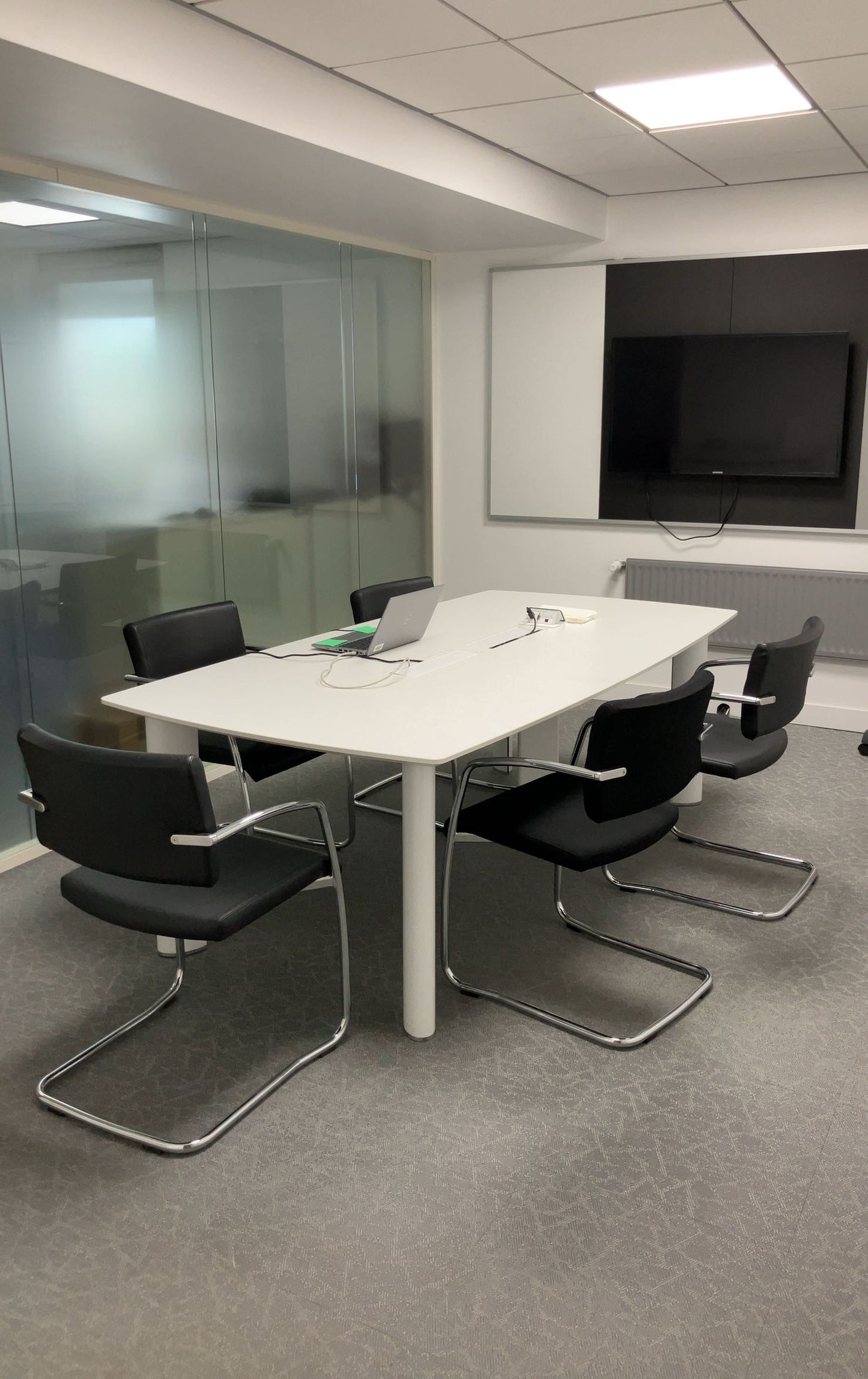 Table de réunion 6 personnes L220xl115xh73