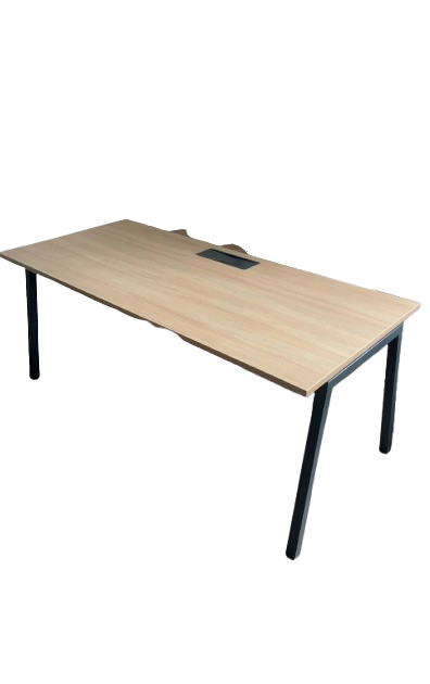 Bureau droit L180xl80xh75 - Mélaminé Bois