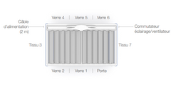 Cabine acoustique  2- 3 places OrangeBox Air 23 Violet