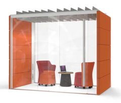 Cabine acoustique  2- 3 places OrangeBox Air 23 Violet