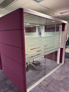 Cabine acoustique  2- 3 places OrangeBox Air 23 Violet