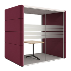 Cabine acoustique  2- 3 places OrangeBox Air 23 Violet