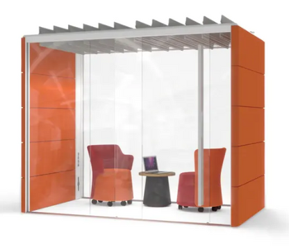 Cabine acoustique 2-3 OrangeBox Air 23 Vert d'eau