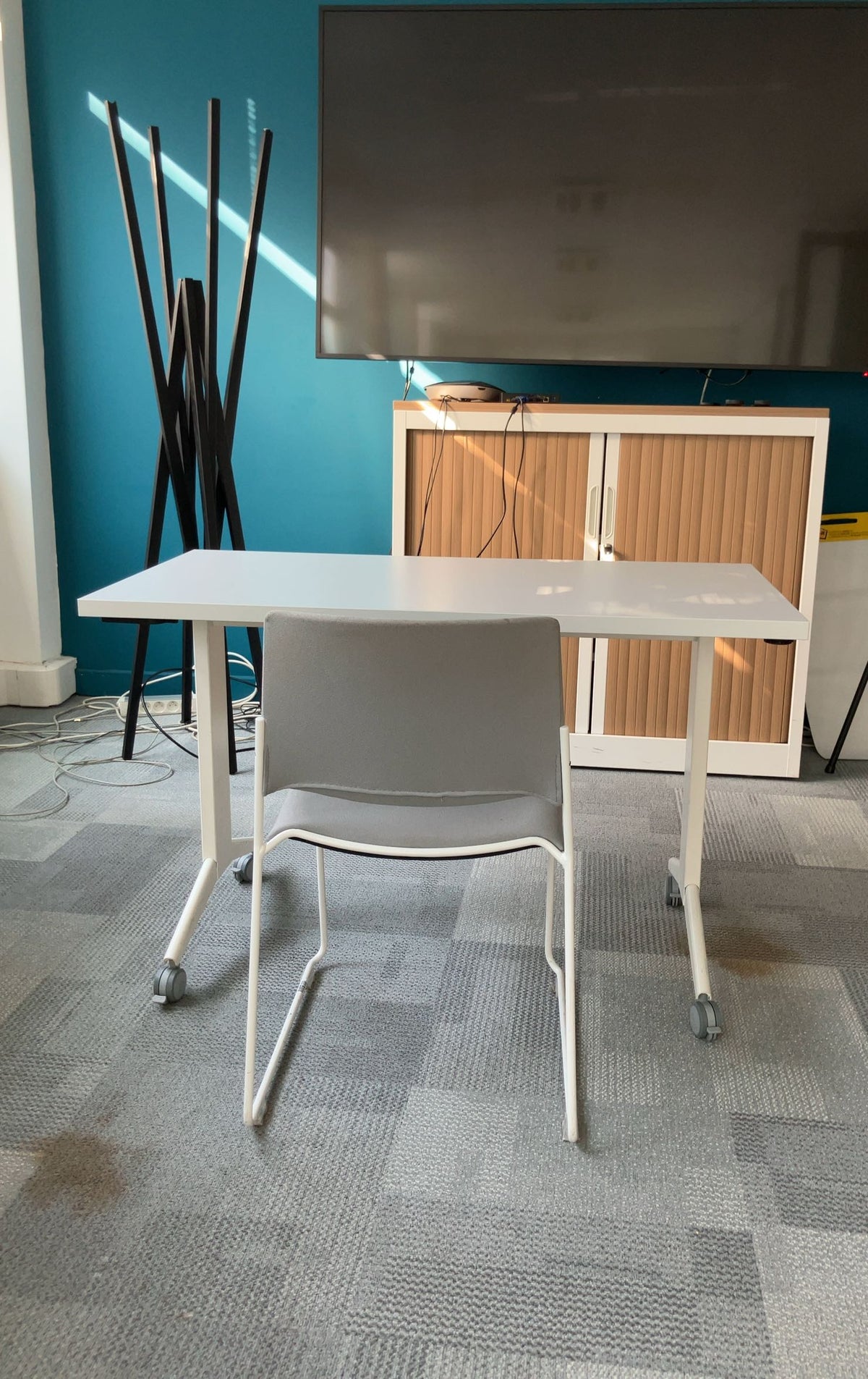 Table à roulettes