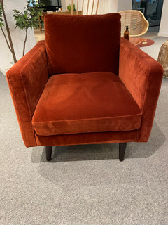 Fauteuil 89x78x86 Rouge