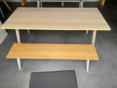 Table de Réunion 200x90x70 Ikea Eettafel Bois