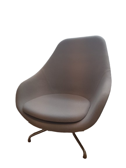 Fauteuil Gris About a Lounge Chair High