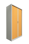 Armoire à rideaux haute Manutan 120x43x198 cm