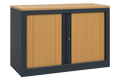 Armoire basse avec portes coulissantes