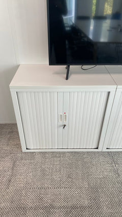 Armoire basse en métal 80x75x44 - portes