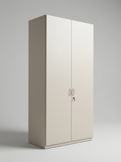 Armoire haute avec portes battantes