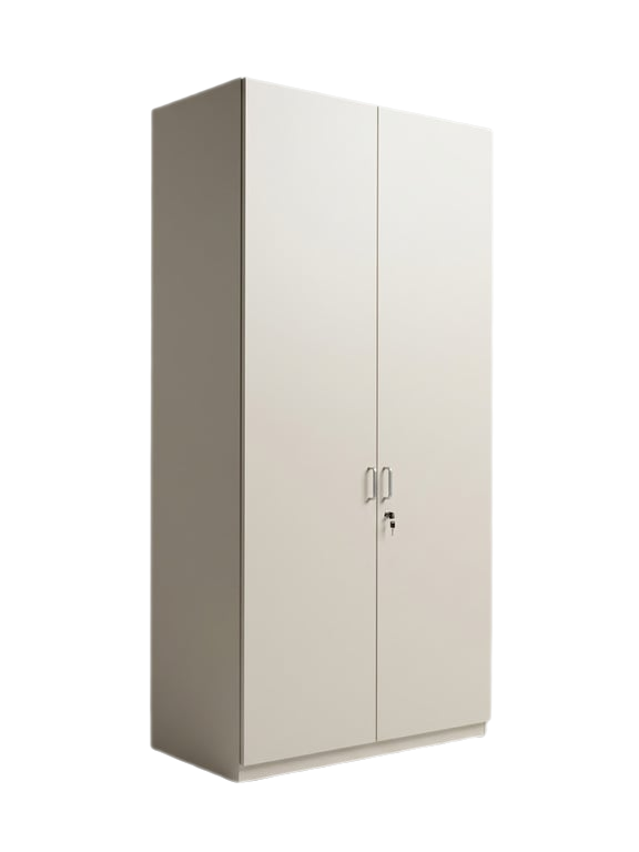 Armoire haute avec portes battantes