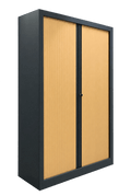 Armoire haute avec portes coulissantes