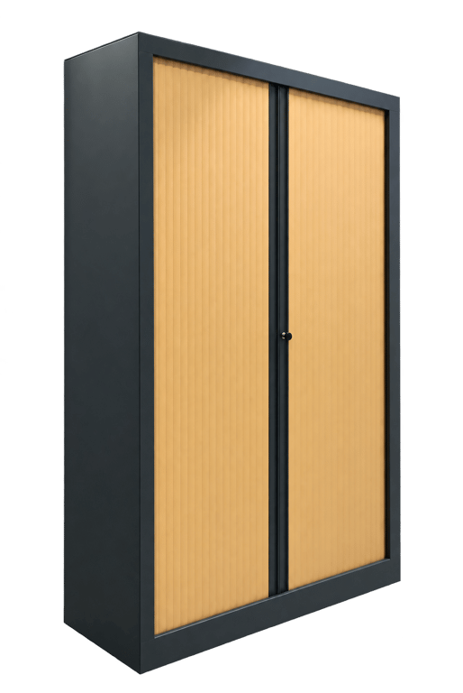Armoire haute avec portes coulissantes