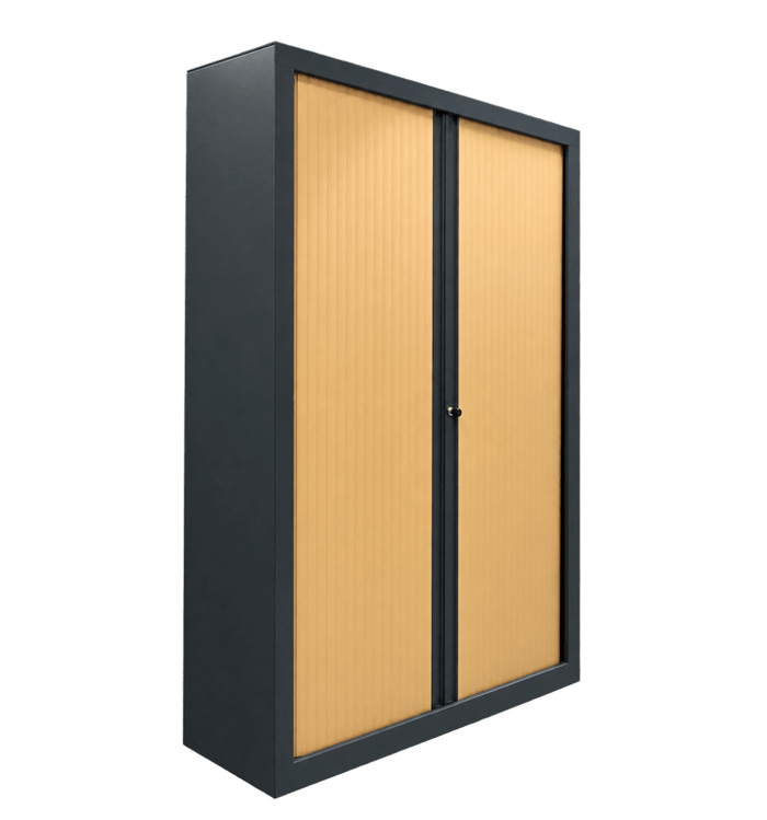 Armoire haute avec portes coulissantes