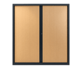 Armoire haute avec portes coulissantes