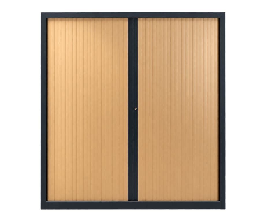 Armoire haute avec portes coulissantes