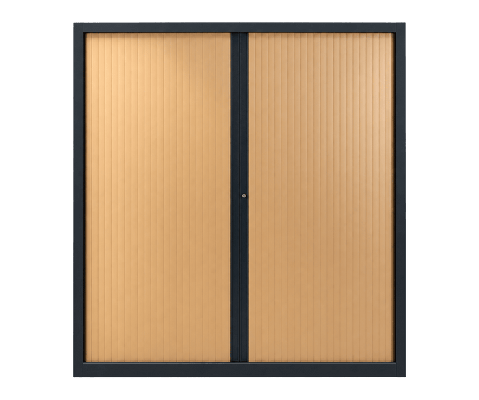 Armoire haute avec portes coulissantes