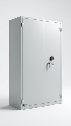 Armoire haute en métal avec fermeture à code