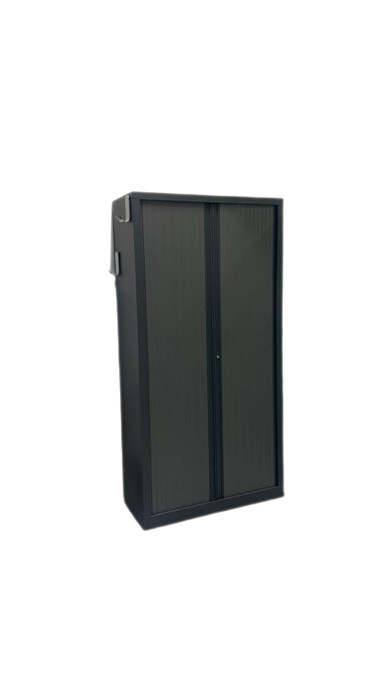 Armoire haute en métal noire - ambiance