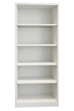 Bibliothèque en métal blanche