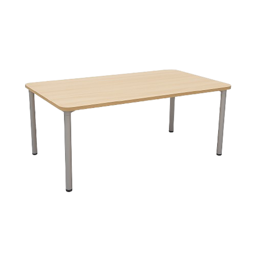 Bureau droit Majencia 160x80 bois clair