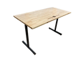 Bureau droit Wework bois clair 120x60 cm