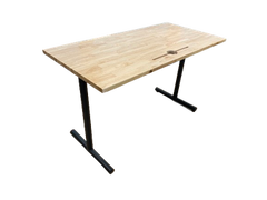 Bureau droit Wework bois clair 120x60 cm