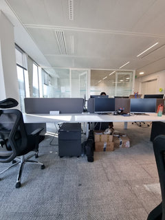 Bureau multiposte 4 places 320x160cm - face