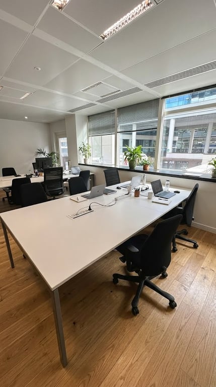 Bureau multiposte bench 4 places 280x140 cm