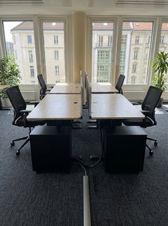 Bureau réglable électrique 152x76 OMNI