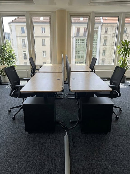 Bureau réglable électrique 152x76 OMNI