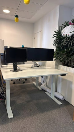 Bureau réglable électrique 170x80 cm