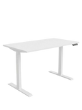 Bureau réglable électrique Blanc 120x80