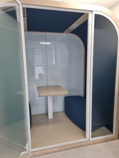 Cabine acoustique Arche Duo par Leet Design - cotes